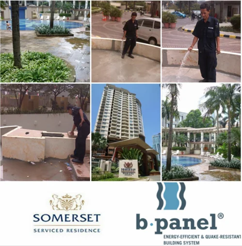 EPS Planter Box Raise Floor at Somerset Grand Citra, Jakarta
